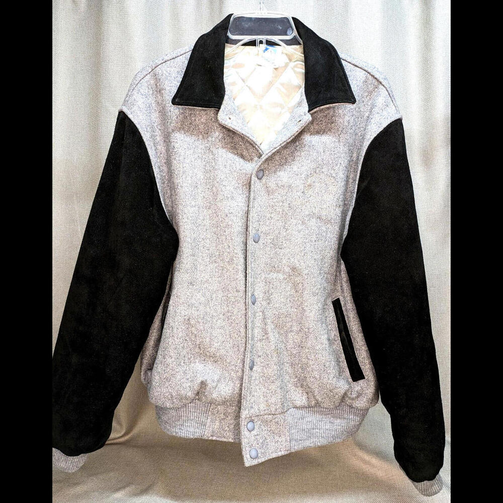 Paramount Women's Suede & Wool Medium Jacket United Federation Of Planets Sci-Fi